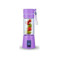Portable USB Rechargeable Blender Juicer Cup – Mini Smoothie Maker for Fruits, Vegetables & Ice Crushing, Personal Travel Blender (Random Color)