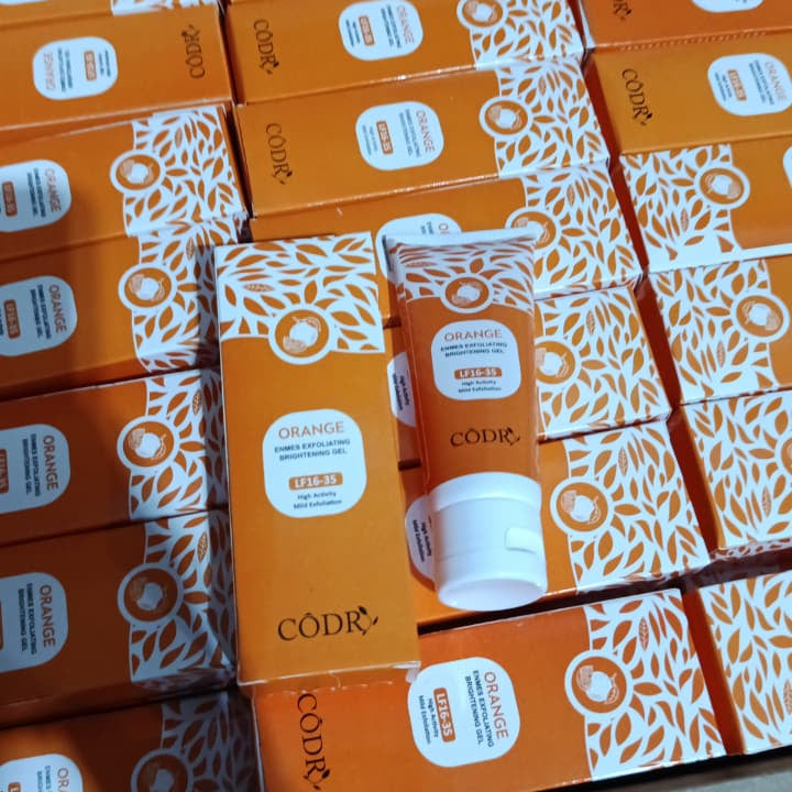 Orange Enzyme Exfoliating Gel – Skin Brightening, Deep Cleansing & Dead Skin Remover (100g)
