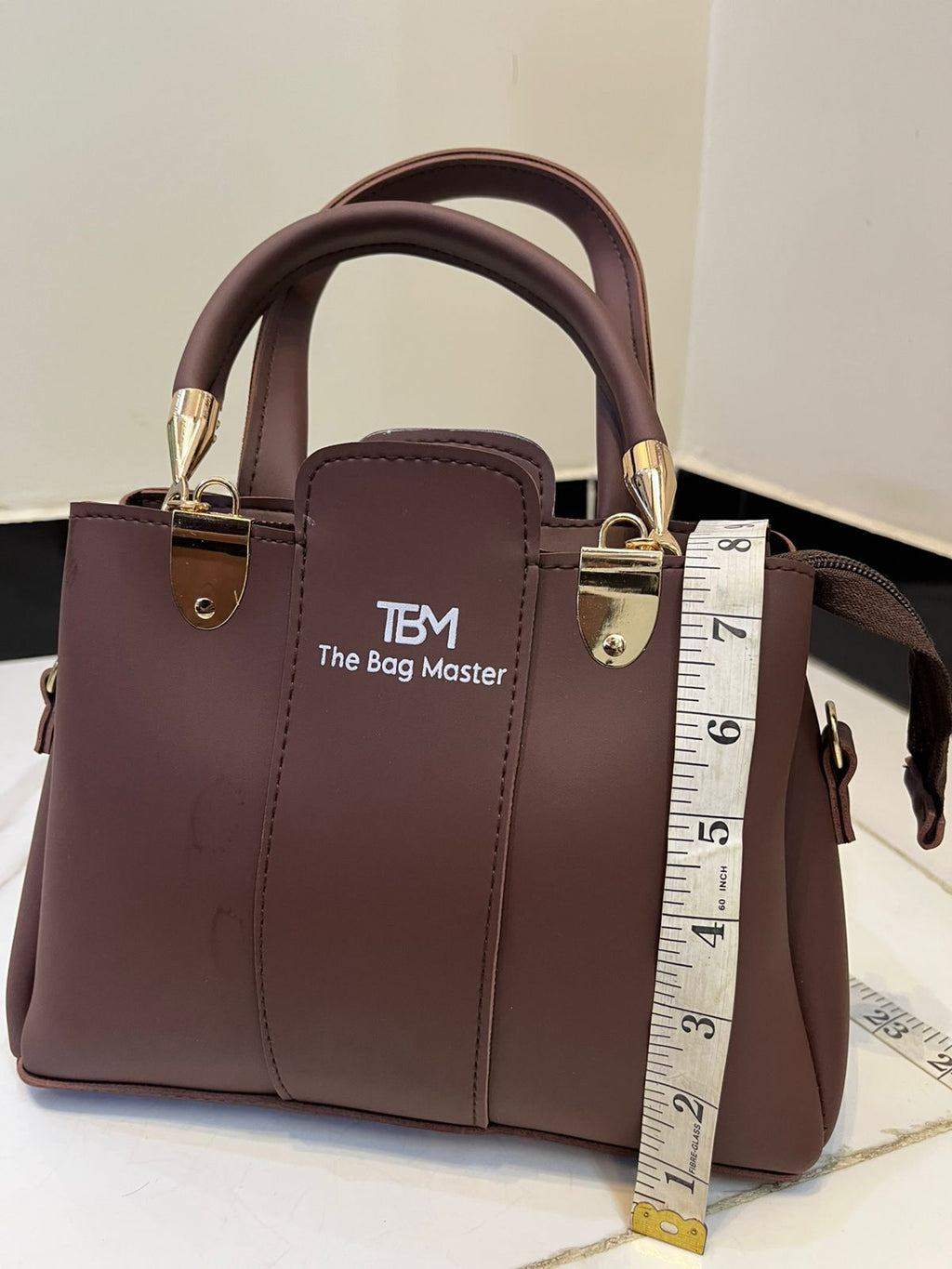 3 Pieces Ladies Handbag Elegant Design Premium Quality Smooth Finish Easy Carry - Black Rs 1,341