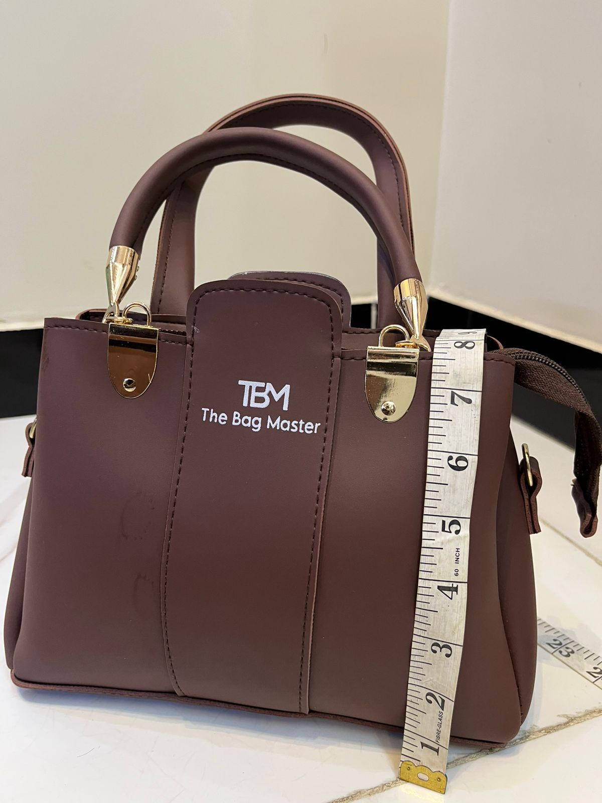 3 Pieces Ladies Handbag Elegant Design Premium Quality Smooth Finish Easy Carry - Black Rs 1,341