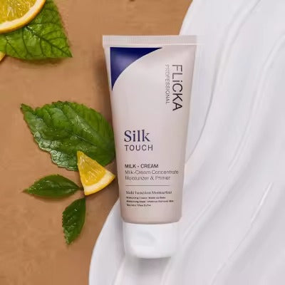 Flicka Silk Touch 3-in-1 Moisturizer & Face Primer – Hydrating Makeup Base for Smooth, Soft & Long-Lasting Finish