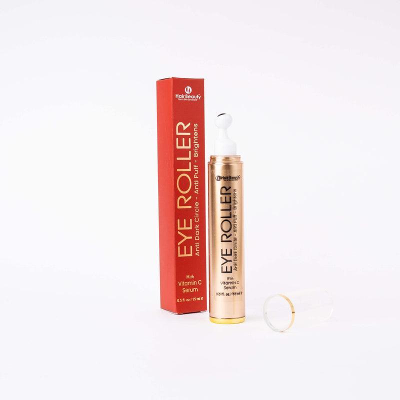 Anti-Dark Circle Eye Roller 5ml Premium Gold Tube – Under Eye Serum for Dark Circles, Puffiness & Fine Lines